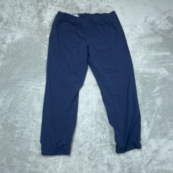 Soybu Mens Woven Jogger XL Recycled Water-Resistant Stretch Fabric Blue a0478 - Picture 1 of 9